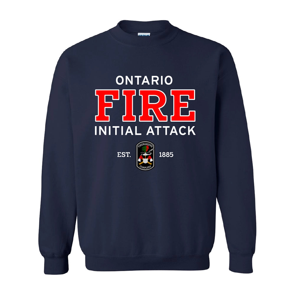 Ontario Fire Initial Attack Est. 1885 Crewneck