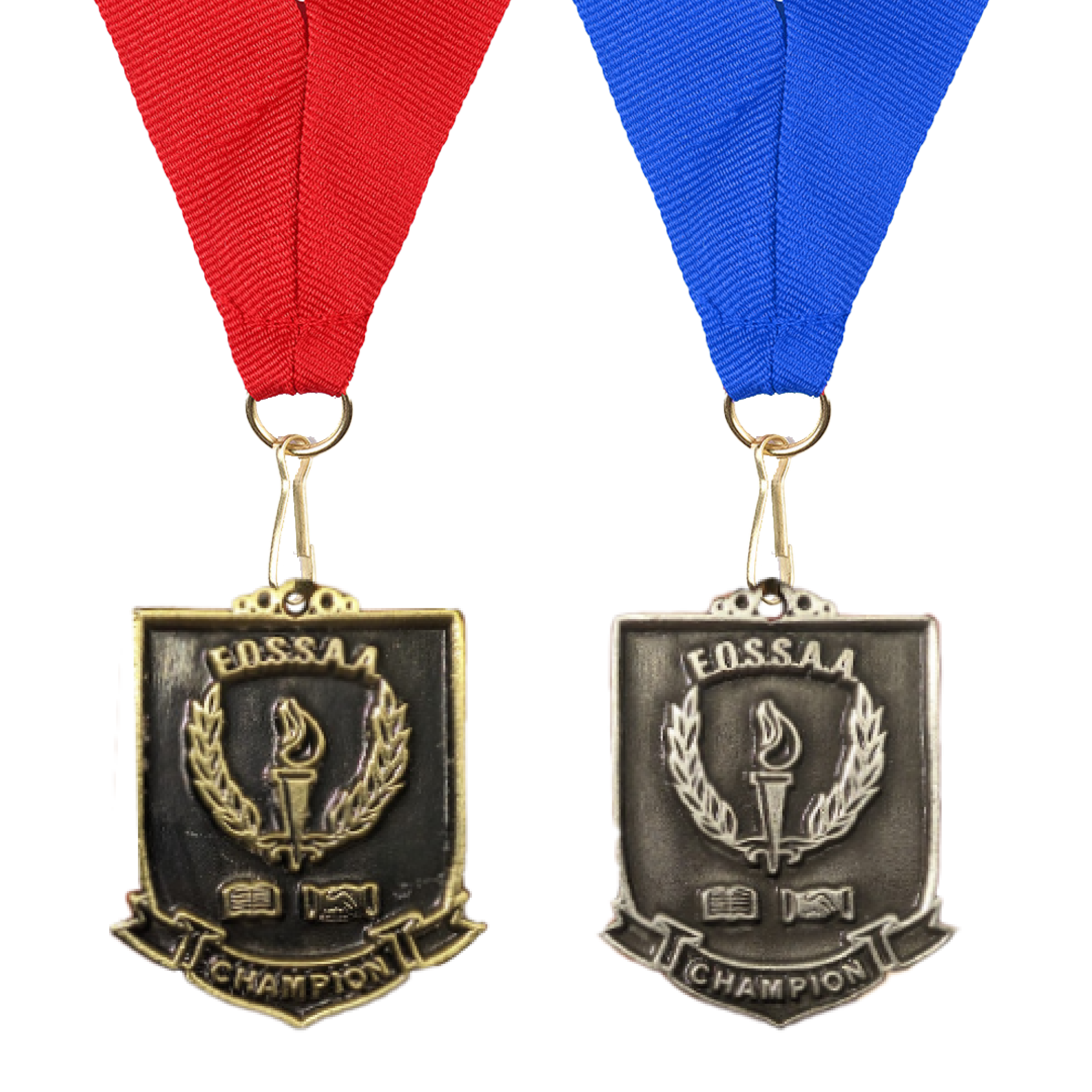 EOSSAA - Médailles personnalisées avec rubans de cou