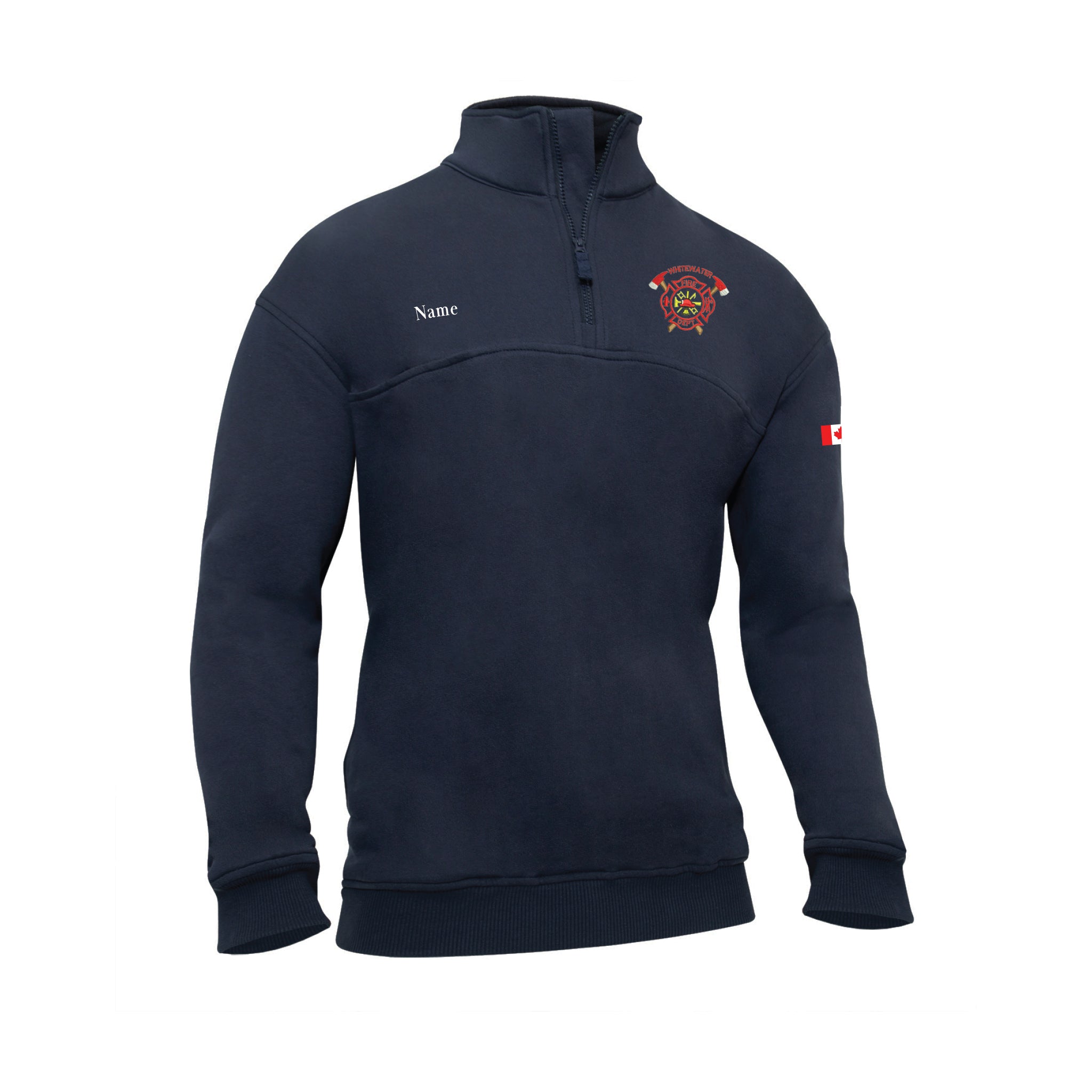 WWFD - Embroidered ¼ Zip Firefighter Workshirt